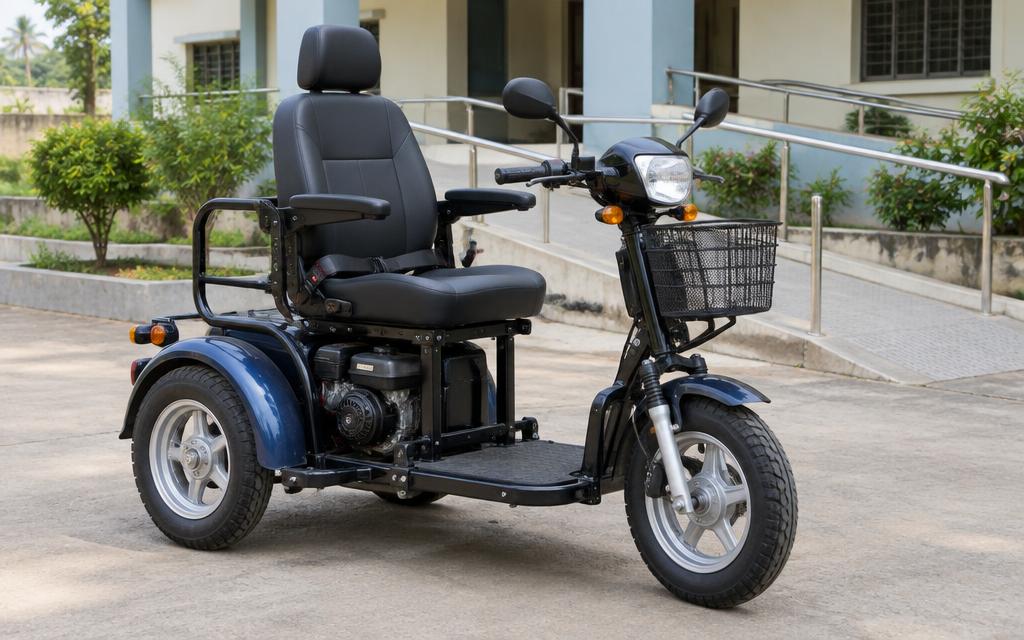 Supply of Retrofitted Petrol Scooter for Persons with Disabilities