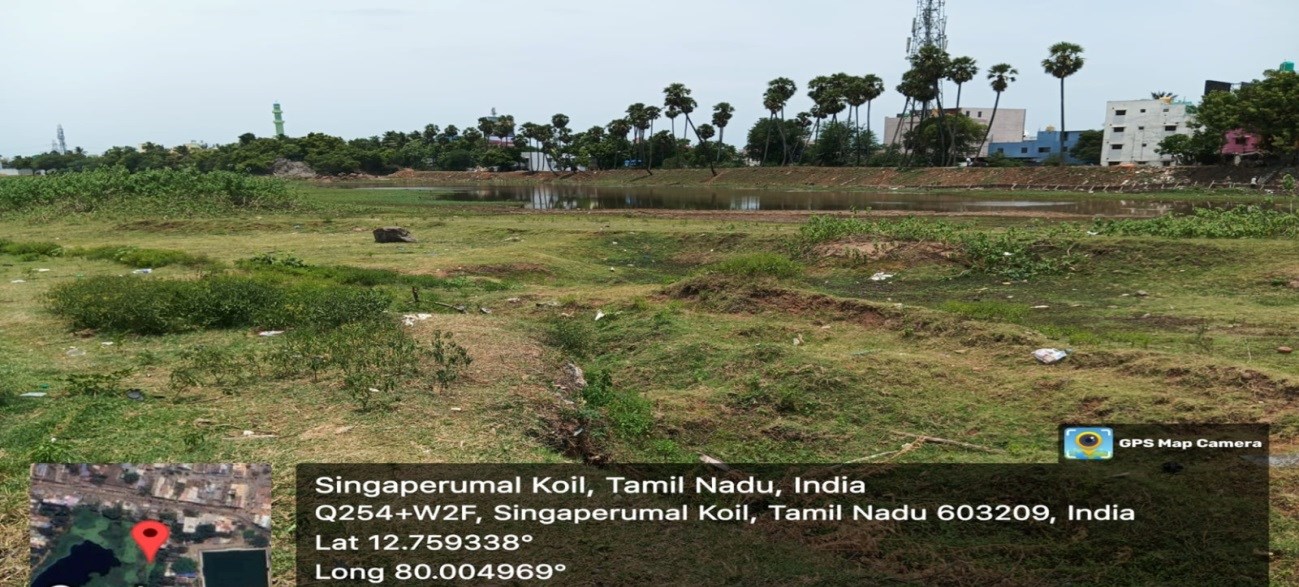 Desilting of Vinjiambakkam Eri (MI Tank) — Singaperumal Koil Panchayat