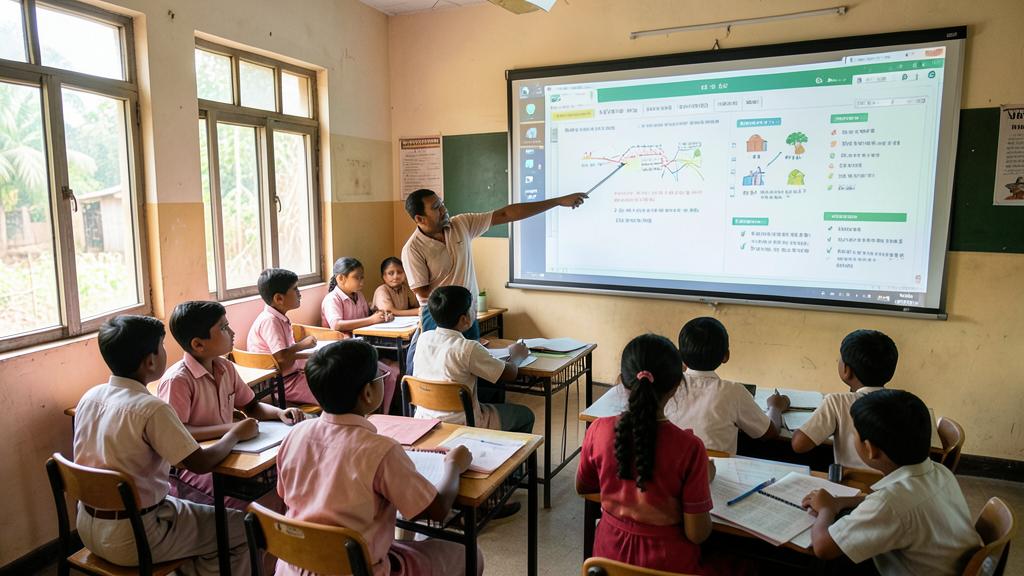 Digital Classrooms for Government Higher Secondary Schools